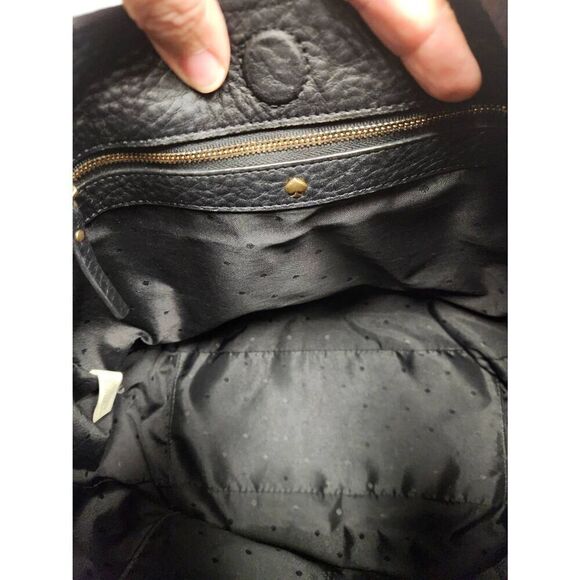 Kate Spade nori, pebble leather, hobo black shoulder bag. Excellent used conditi - Picture 9 of 9